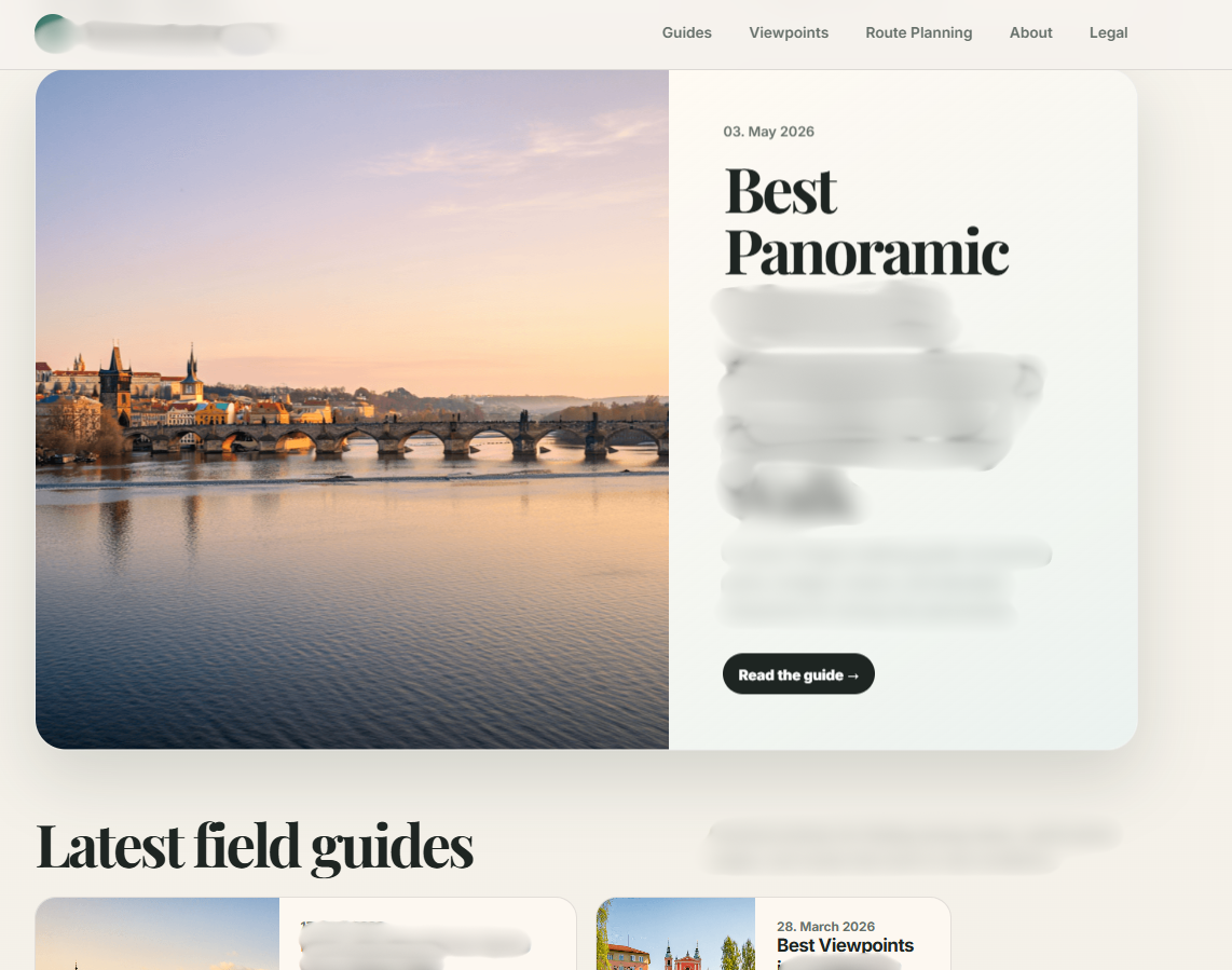 Anonymized example of a rebuilt editorial media asset